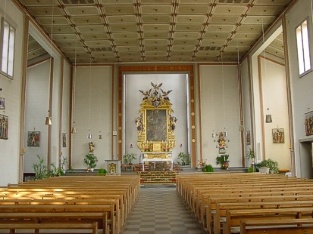 Kirche Hohes Kreuz Innenraum